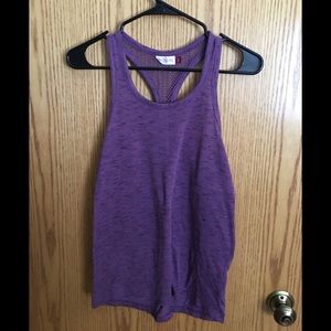 Purple gym top